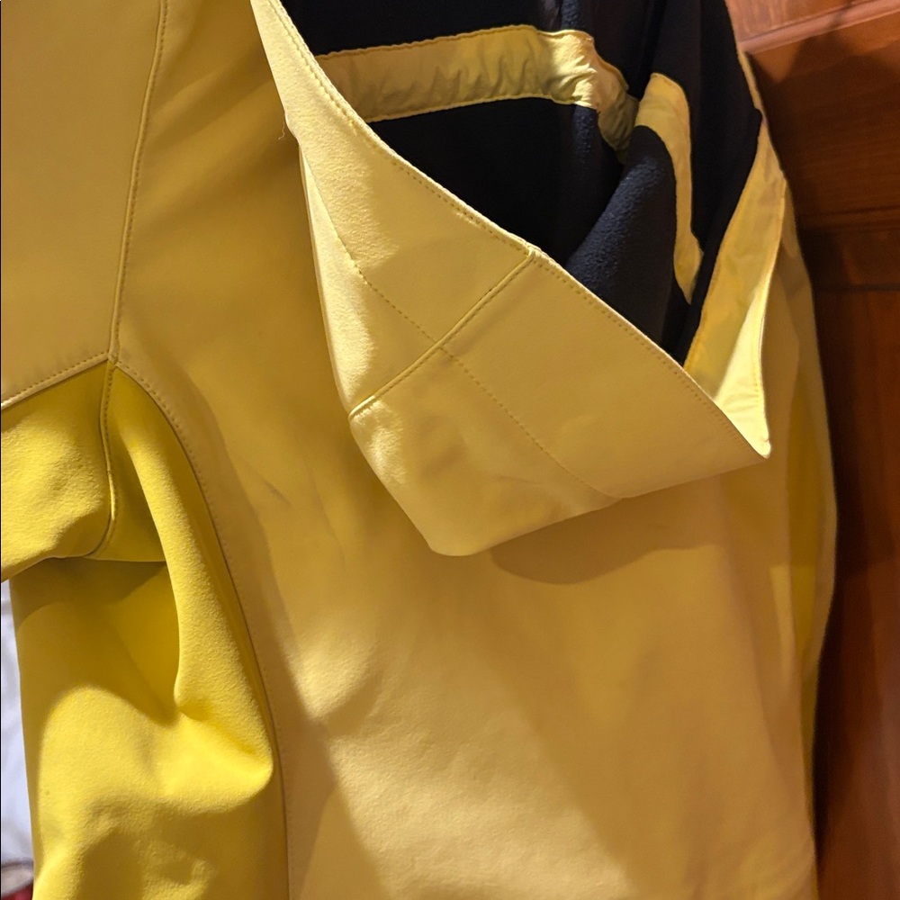 Yellow Marmot lightweight ski jacket removable hood women’s L - Picture 4 of 10